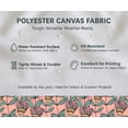 thumbnail image 5 of Soimoi Upholstery & Outdoor Fabric by The Yard - Leaves Pattern - 56" Wide Water-Repellent Cloth for Furniture, Bags & Patio Projects - Pink, 5 of 7