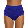 thumbnail image 1 of Roseonmyhand Women‘s High Waisted Swim Bottom Swimsuit Briefs Plus Size, 1 of 5
