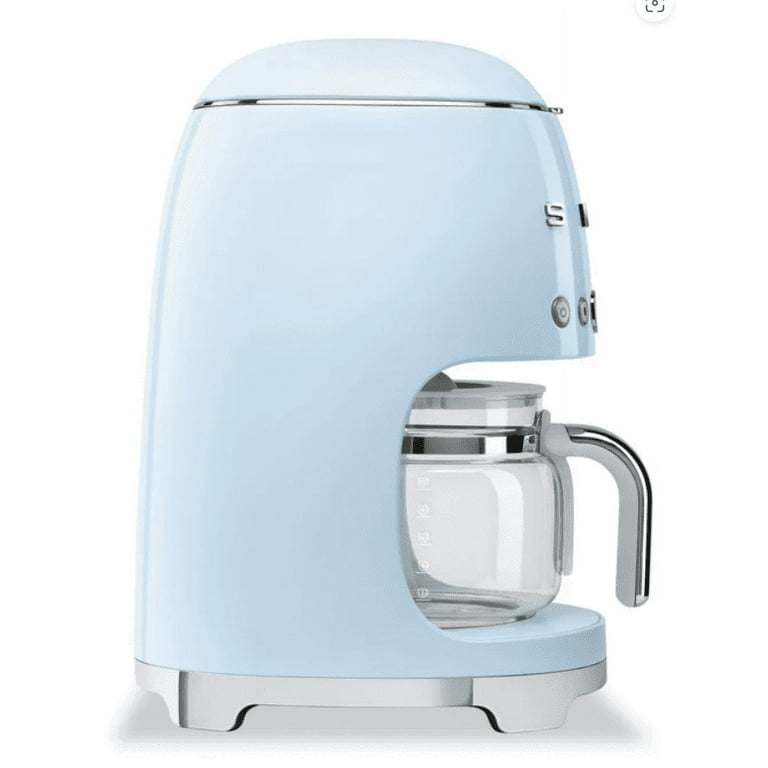 Smeg 50's Retro Style Aesthetic Drip Filter Coffee Machine, 10 cups, Pastel Blue Smeg 50's Retro Style Aesthetic Drip Filter Coffee Machine, 10 cups, Pastel Blue
