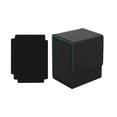 thumbnail image 1 of S SERENABLE Card Deck Box Card Deck Case Collectible Game with Dividers Card Storage Box Black Green, 1 of 9