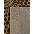 thumbnail image 7 of Unique Loom Barista Collection Area Rug - Java (2' 7" x 10' Runner Beige/Black), 7 of 7