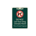 thumbnail image 1 of Señal de advertencia: no dejes que tu perro orine aquí, 10 unidades/lote, 1 of 1