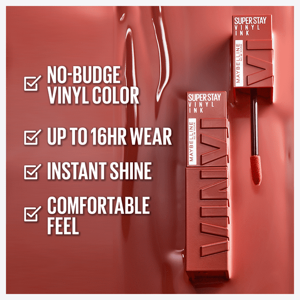 Maybelline Super Stay Liquid Lipcolor, Vinyl Ink Charged, No