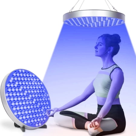 45W Purple Tanning Lamp with Adjustable Stand, Home Use Therapy Light for Indoor Skin Care & Beauty Treatment