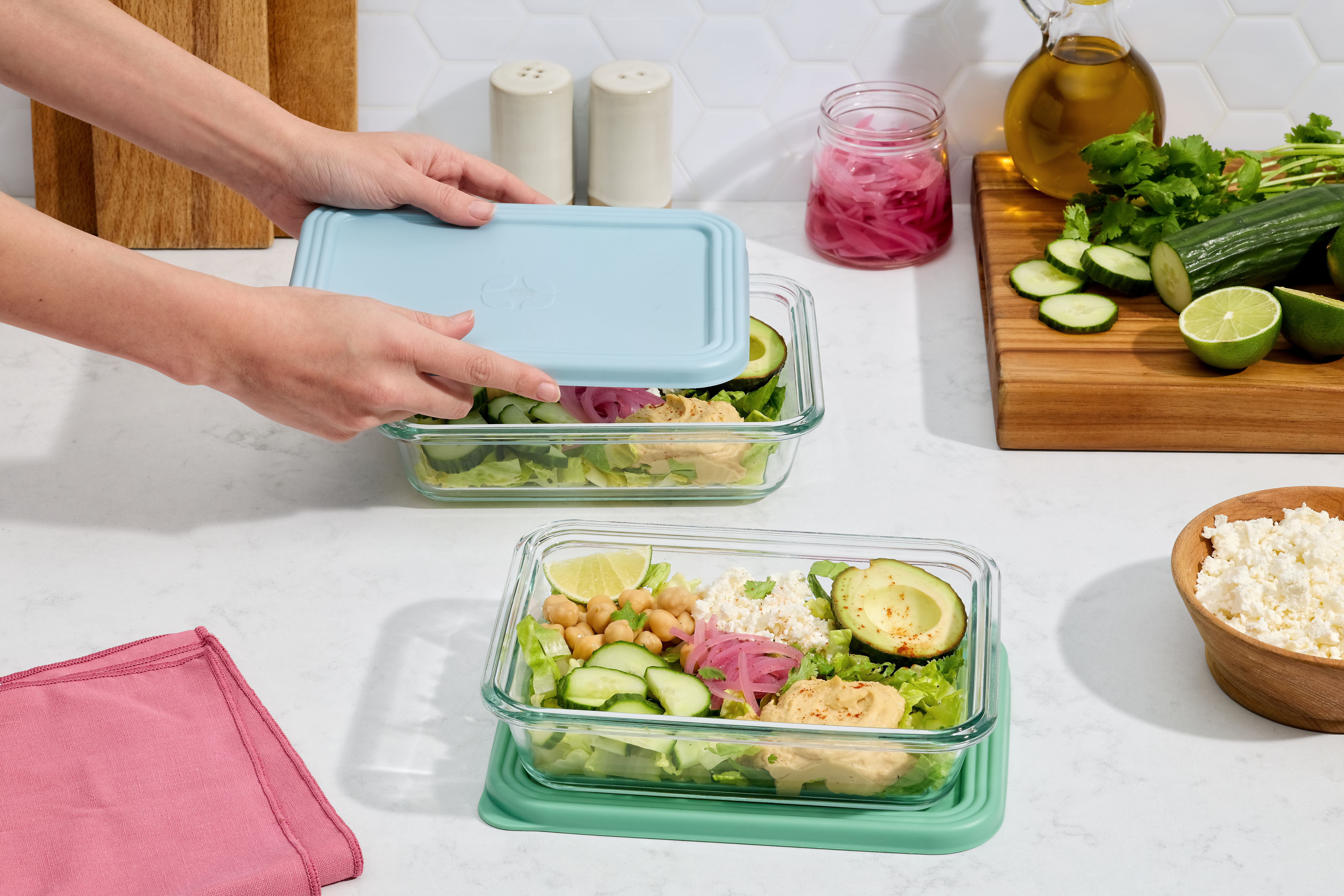 Ello Everyday 4.5 Cup 4pc Meal Prep Set