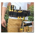 thumbnail image 2 of Sac à Outils Support à Dégagement Rapide Résistant à l'Usure pour Voyage Électricien Tissu Oxford avec Ceinture Poche Taille Boucle Réglable, Réglable, 2 of 2