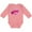 Mauve, variant on Inktastic Girls Pink Airplane Pilot Girls Long Sleeve Baby Bodysuit