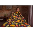 thumbnail image 5 of Autumn Fall Pumpkin Flannel Fleece Blanket Throw Couch Microfiber Soft Cozy Lightweight Luxury Bed Blanket for Pet, 5 of 5