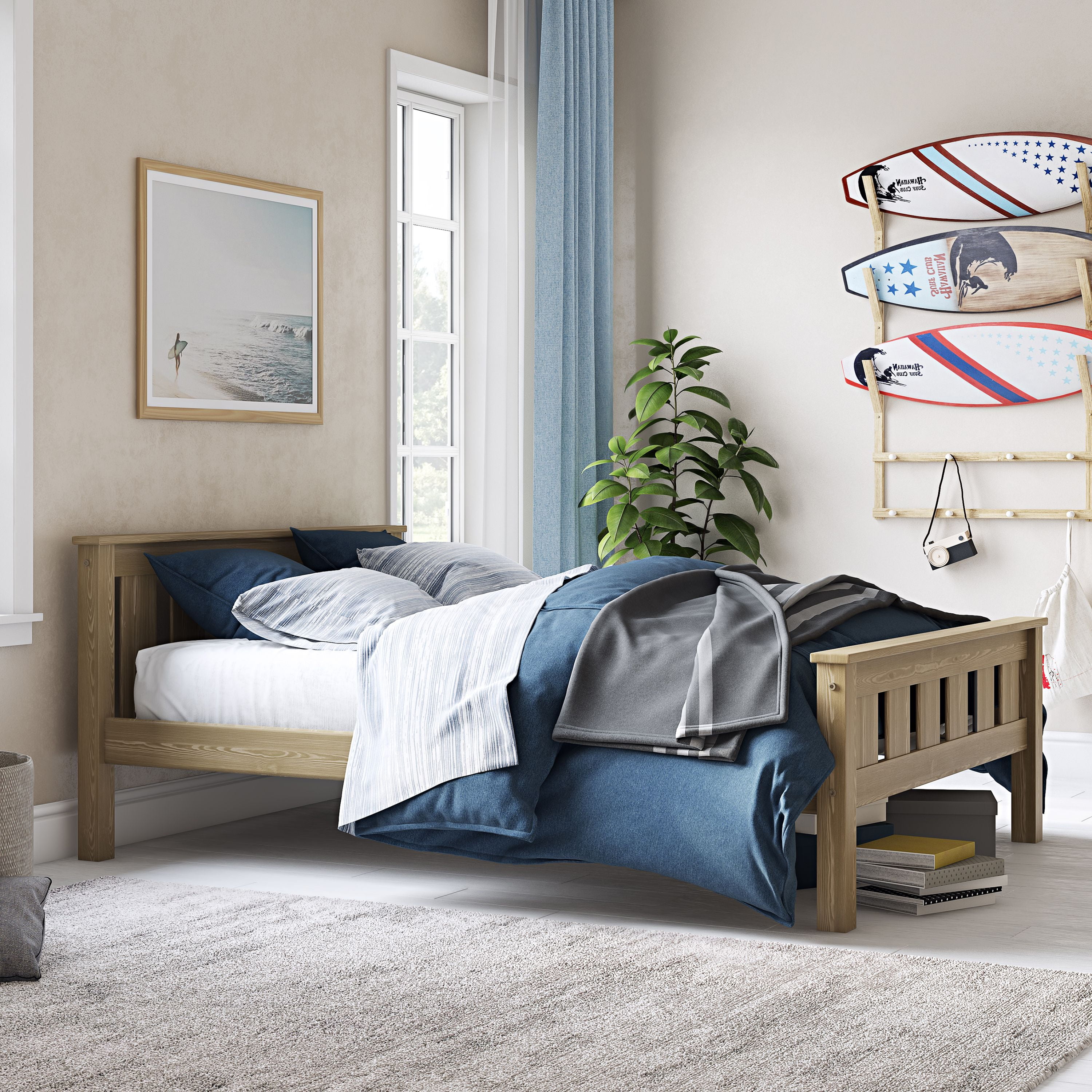 Better Homes & Gardens Kane Full Size Platform Bed, Multiple Finishes