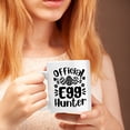 thumbnail image 2 of Official Egg Hunter, Easter Day, White 11oz Ceramic Mug, 2 of 5