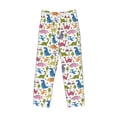 thumbnail image 4 of Xecao Cute Dinosaur Men's Straight Lounge Pajama Pants: The Ultimate in Comfortable Sleepwear, 4 of 9