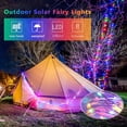 thumbnail image 5 of Guirnalda de luces LED solares para exteriores, impermeable, para decoración de jardín, boda, camping, 7/12/22/32 m, 5 of 5