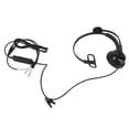thumbnail image 2 of Auriculares de una sola oreja, cómodos, ligeros, con cancelación de ruido, con cable y micrófono para centro de llamadas y oficina, puertos duales de 3,5 mm., 2 of 14