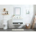 thumbnail image 6 of 36 inch single bathroom vanity in white, 6 of 8