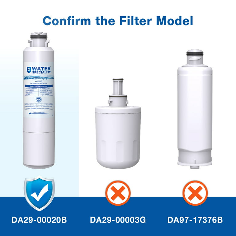 Samsung DA29-00020B 10PK Refrigerator Water Filter Compatible by BlueFall,  10 - Foods Co.