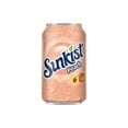 thumbnail image 4 of Sunkist Caffeine Free Peach Soda Pop, 12 fl oz, 12 Pack Cans, 4 of 9