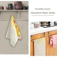 thumbnail image 2 of Maple Autumn Leaves Hand Towels 2 PCS, Vintage Fall Scenery Kitchen Towel Ultra Soft and Highly Absorbent,Decorative Fingertip Face Towel for Bathroom Hotel, 28.3"x14.4", 2 of 5