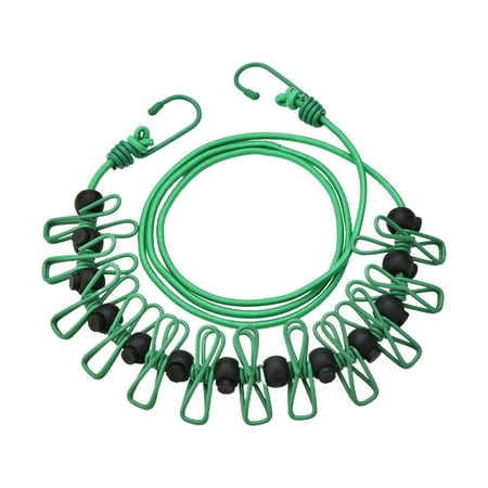 

Clearance! Wefuesdportable Elastic Travel Clothesline with 12Pcs Clothespins Travel Gadgets Retractable Elastic Laundry Clothes Line for Backyard Vacation Hotel Balcony Clothes Drying Line Adhesive P