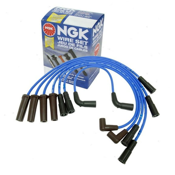 NGK Spark Plug Wire Set compatible with Chevrolet Silverado 1500 4.3L V6 1999-2006