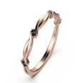 thumbnail image 2 of 0.08ct Radhe Ring 18K Rose Gold Over Silver, 2 of 4