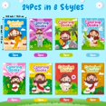 thumbnail image 2 of Libros para colorear de la Biblia cristiana Zainpe para niños con 24 piezas, 2 of 6