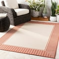 thumbnail image 3 of Mark&Day Outdoor Rugs, 2x12 Balgonie Cottage Indoor/Outdoor Burnt Orange Runner Area Rug, Non Shedding Cream Red Carpet for Patio, Porch, Deck, Bedroom, Living Room or Kitchen (2'5" x 11'10" Runner), 3 of 4