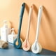 thumbnail image 4 of Injueey Cepillo de ducha Cerdas de mango largo Borde sólido Cepillos sin rebabas Removedor de limpieza Hogar Mujeres Niños Juegos de accesorios de baño Rosa, 4 of 6