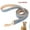 Blue, variant on Didog Leather Dog Training Leash 4ft Length 3/4 inch Width for Small Medium Large Dogs