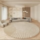 thumbnail image 3 of Modern minimalist round carpet living room decoration soft comfortable imitation cashmere carpets nordic bedroom bedside rug My Lux Decor Round, 3 of 11