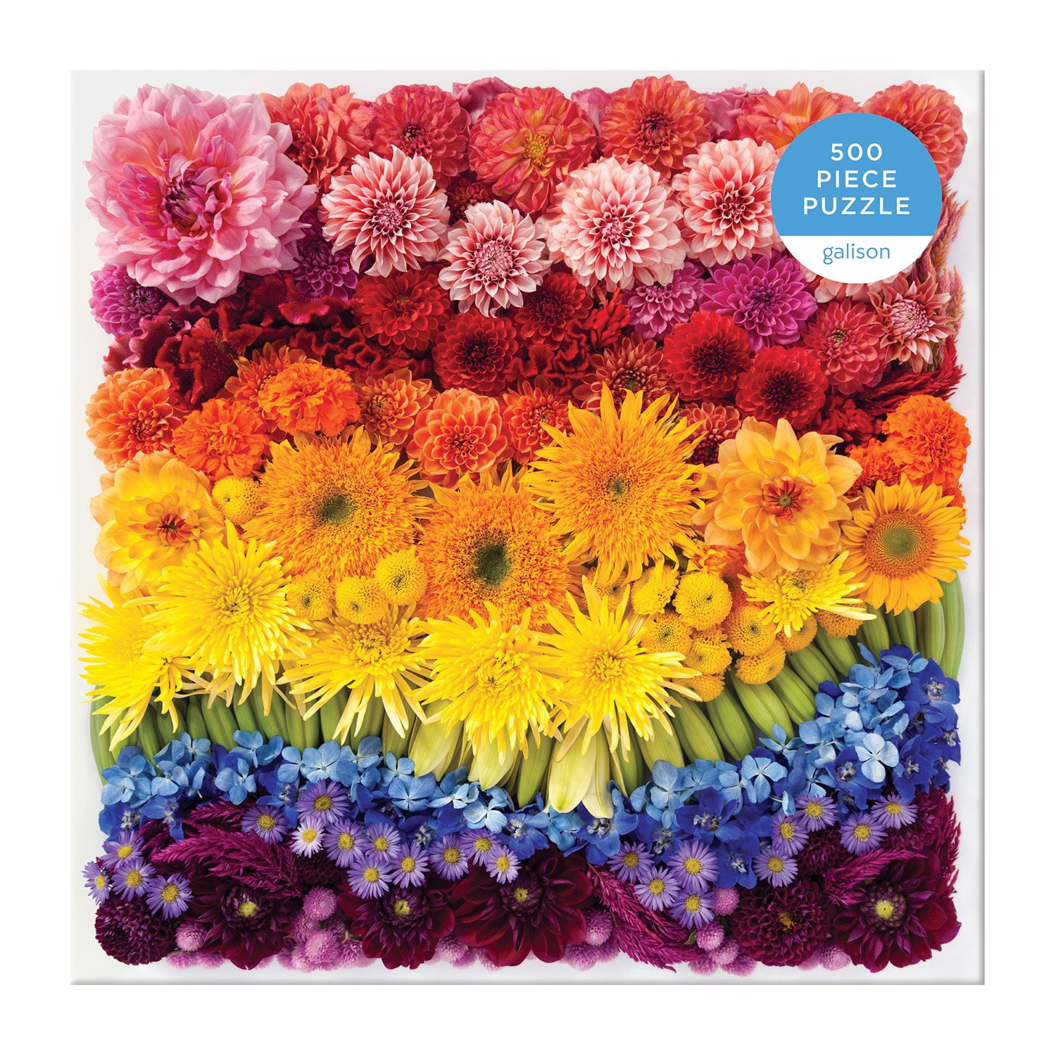 1000 Piece Rainbow Flowers Jigsaw Puzzles For Adults NW Learning Education O9N8 
