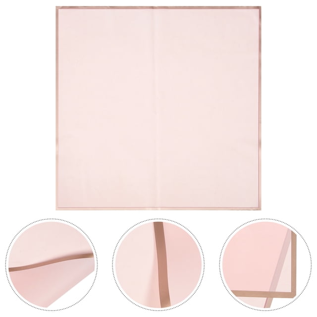 unbranded Papel Rosa Para Envolver Ramos De Flores Ideal Para Regalos Y Floral Creativa