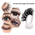 thumbnail image 2 of Faux Cils, 5 Paires 5 Styles Cils en Vison 3d Naturels Noirs Longs Purs Faits à la Main avec Bande Invisible Réutilisables (Poupées), 2 of 4