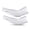 White, variant on AUXDIQ 1 Pair Compression Arm Sleeves Men Women UV Sun Protection Cooling Sleeves Sports Compression Sleeves White