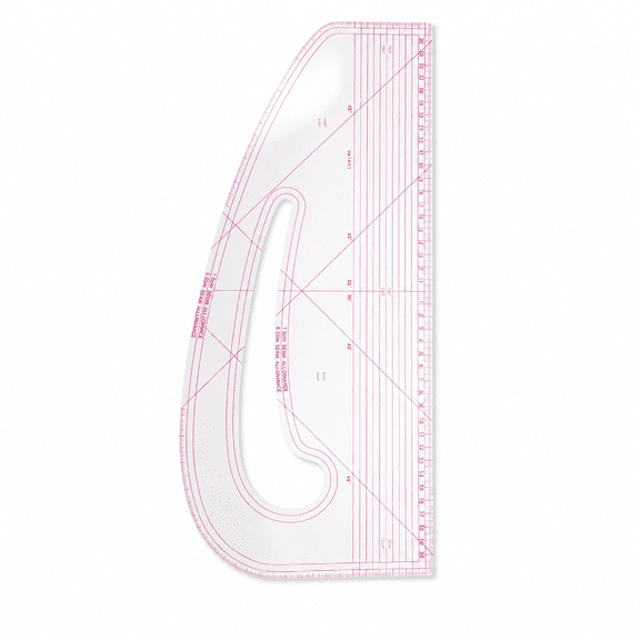 ABPETE French Curve Ruler,Sewing Tool for Pattern Making,Metric Scale Tailor Ruler with Hip Curve, Garment & Craft Design