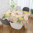 thumbnail image 2 of Yayeee Tablecloths 54" x 54" Rectangle Wrinkle Resistant Party Table Cover, Retro Pink Stars, 2 of 8