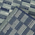 thumbnail image 2 of Balta Joan Checkered Indoor/Outdoor Area Rug 5'3" x 7' - Blue, 2 of 5