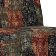 thumbnail image 4 of Fox Hill Trading Penelope Armless Slipper Chair, Pinot Print, 4 of 6