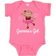 thumbnail image 3 of Inktastic Grammie Girl Ballerina Monkey Girls Baby Bodysuit, 3 of 5