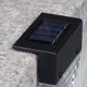 thumbnail image 3 of Solar Powered Deck Light Jardín al aire libre Valla Escalera Lámpara de pared Luz LED recargable 4 piezas Speravity HA000737-00B, 3 of 7