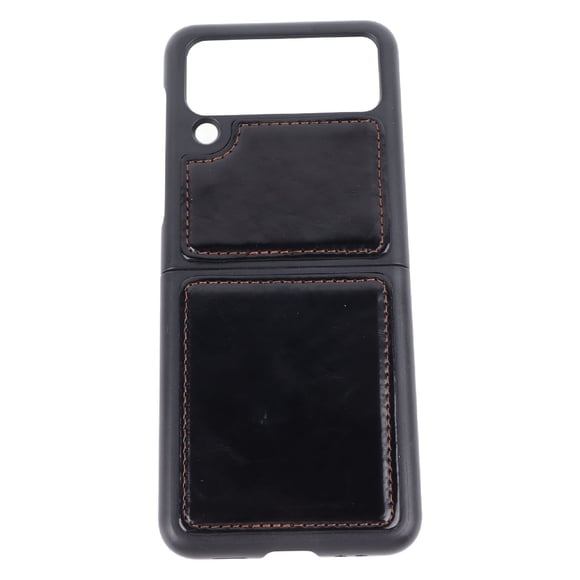Funda protectora con diseño de caballo loco Nikou para teléfono móvil Samsung Galaxy Z Flip 4 color negro
