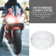 thumbnail image 3 of 2Pcs Motorcycle Flash Turn Signal Lens Covers Lenses Cover Motorcycle Lens Protector, 3 of 9