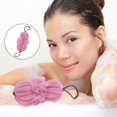 thumbnail image 3 of 3Pcs Bath Loofah Sponges Simple Design Bath Puffs Bath Loofah Balls Pink, 3 of 7