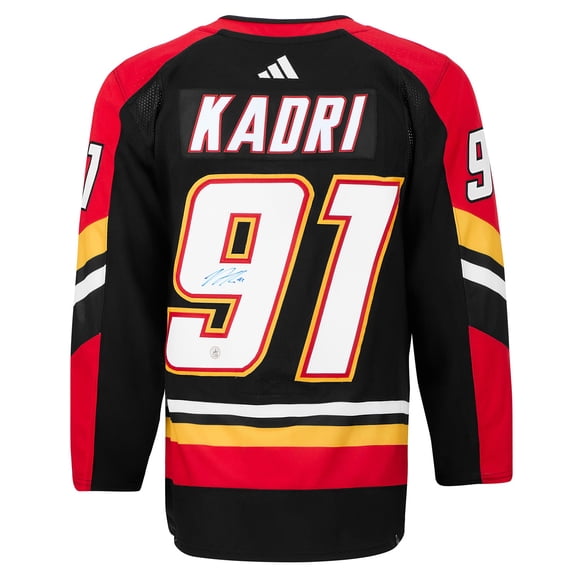 Nazem Kadri Autographed Calgary Flames Reverse Retro 2.0 adidas Jersey
