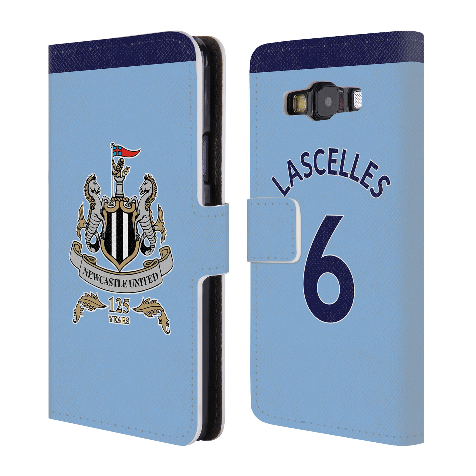 OFFICIAL NEWCASTLE UNITED FC NUFC 2017/18 AWAY KIT 1 LEATHER BOOK