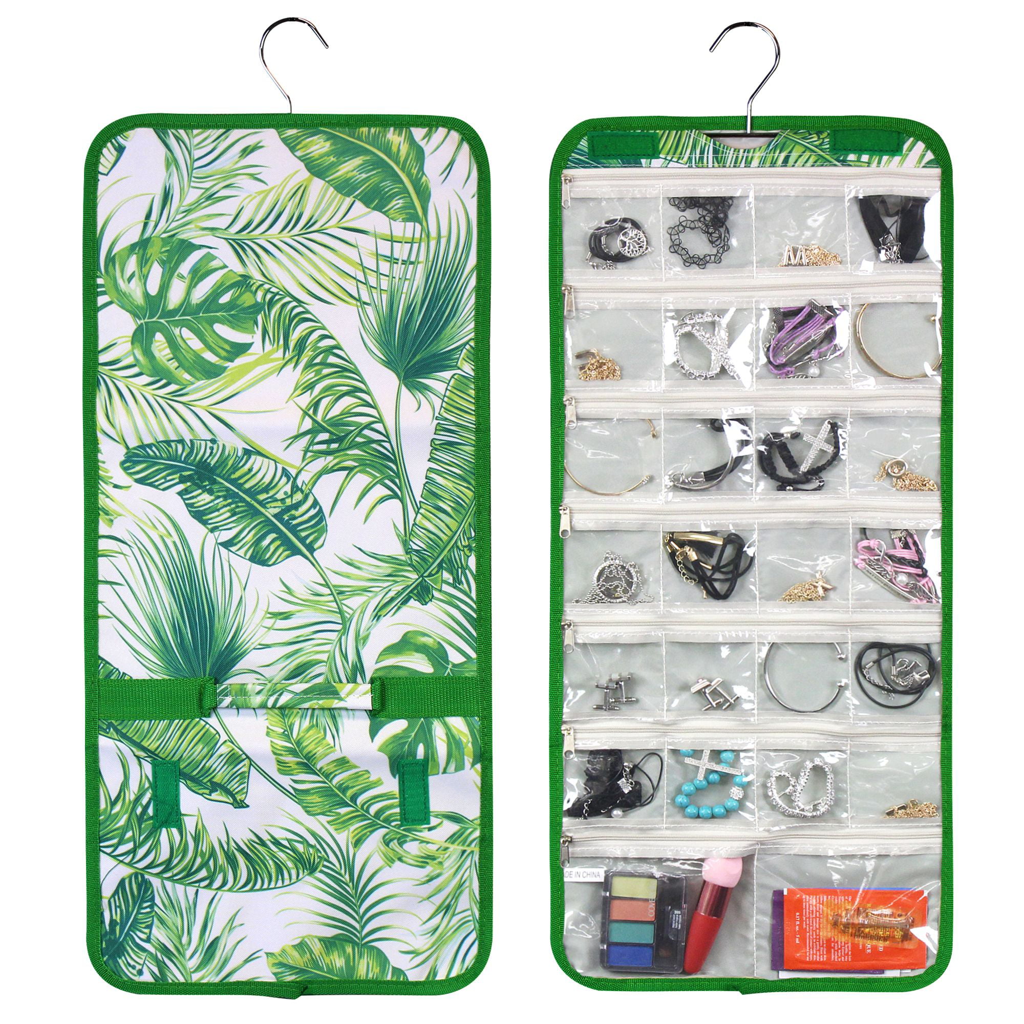 Baggage Covers Retro Birds Tropical Palm Leaves Washable Protective Case 