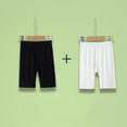 thumbnail image 6 of 2 Pack Girl’s Leggings Shorts, Summer Lightweight Yoga Athletic Shorts, Breathable Casual Exercise Bottoms, 6 of 8