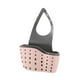 thumbnail image 2 of Soporte de esponja para fregadero ajustable con correa, organizador de fregadero, jabonera colgante para rosa, 2 of 9