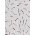 thumbnail image 1 of Ahgly Company Machine Washable Indoor Rectangle Transitional Dark Goldray Area Rugs, 2' x 3', 1 of 1
