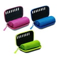 thumbnail image 2 of 3 toallas deportivas refrescantes, toallas de hielo para gimnasio, secado rápido, portátiles, compactas, suaves con Rosa Rojo Azul Verde, 2 of 9