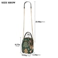 thumbnail image 2 of FORMRS Crossbody Bag for Women Quilted Travel Shoulder Cell Phone Purse with Chain Strap Handbag, Christmas Cartoon Gingerbread Pattern, 2 of 7